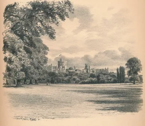 Schloss Windsor vom Home Park