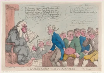Ein bedauerlicher Fall eines Geschworenen, 10. März 1815