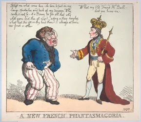Eine neue französische Phantasmagorie, 1803
