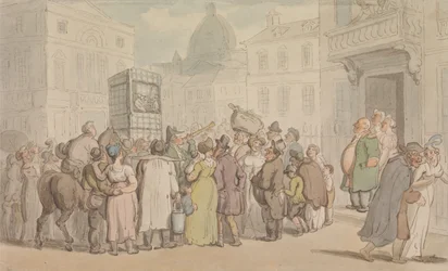 Eine Punch-und-Judy-Show
