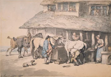 In der Schmiede, 1790