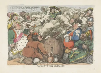 Beräucherung des Korsen, 1813