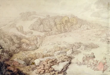 Bodmin Moor, Nord-Cornwall, um 1825