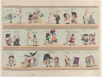 Grenzen für Räume, Extravaganzas Platte 1, 28. März 1799