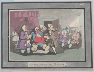 Komfort von Bath, Platte 1, 6. Januar 1798