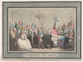 Komforts von Bath, Platte 2, 6. Januar 1798