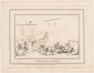 Komfort von Bath, Platte 7, 6. Januar 1798