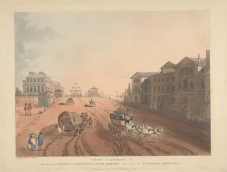 Eingang von Piccadilly oder Hyde Park Corner Turnpike (Nr. 1)