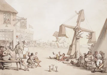 Figuren auf einem Jahrmarkt, 1803