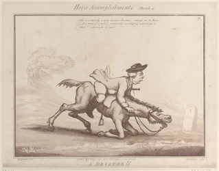 Pferdefähigkeiten, Skizze 4: Ein Verehrer!!, 1. August 1799