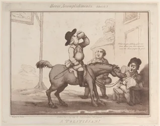 Pferdefähigkeiten, Skizze 5: Ein Politiker!!, 1. August 1799