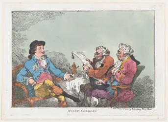 Geldverleiher, 8. November 1784