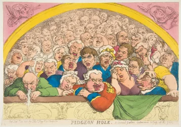 Taubenloch. Ein Klostergarten-Trick, um die Götter einzusperren, 20. Februar 1811