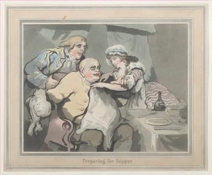 Vorbereitung zum Abendessen, 1790