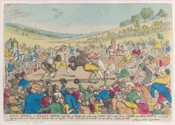 Ländliche Sportarten, Ein Boxkampf, 29. September 1811