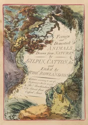 Set von acht mit Titelseite. 