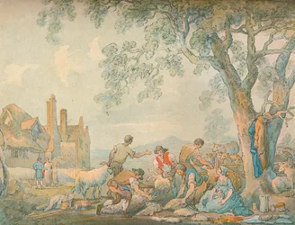 Schafschur, ca. 1776-1827, 1906