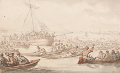 Das jährliche Ruderrennen um Doggett