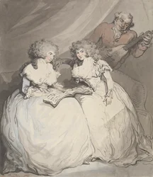 Die Herzogin von Devonshire und die Gräfin von Bessborough