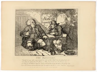 Die Genesung, aus Boswells Reise durch die Hebriden