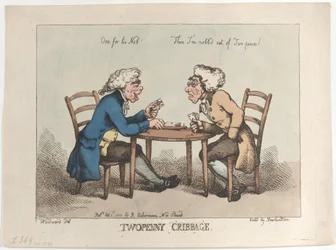 Twopenny Cribbage, [1. Oktober 1799], neu aufgelegt 1810