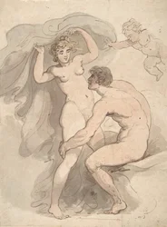 Venus, Anchises und Amor, 1780-1827