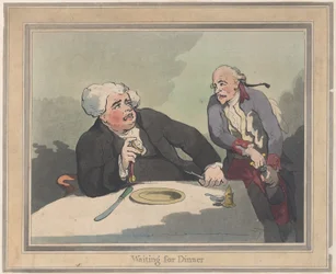 Warten auf das Abendessen, 5. November 1792