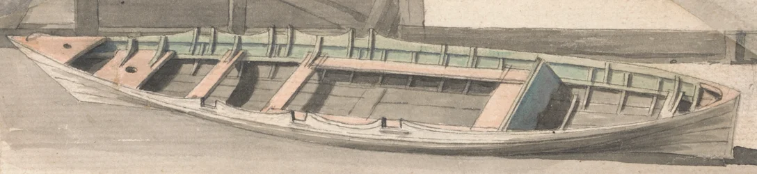 Ein Ruderboot