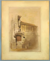 Titelseite, „Malerische Architektur in Paris, Gent, Antwerpen, Rouen usw.“