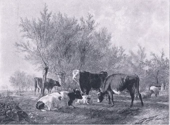 Landschaft mit Vieh, aus The Magazine of Art 1893, Cassell and Company