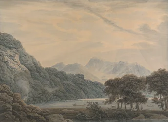 Das Ende von Ullswater, mit der Lodge von Patterdale links