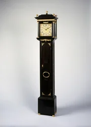 Charles II römische Schlaguhr mit Monatslauf