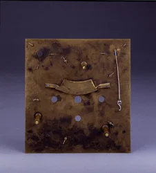 Detail einer Miniatur-Schlaguhr, Nr. 222, ca. 1695