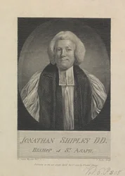 Jonathan Shipley, Bischof von St. Asaph