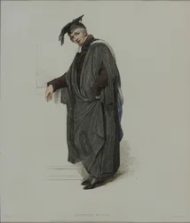 Bachelor of Law, graviert von J. Agar, veröffentlicht in R. Ackermann