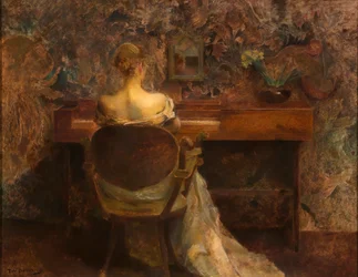Das Spinett, ca. 1902
