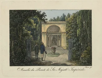 Denkmal für die Eltern im Pavlovsk Park, 1810er Jahre