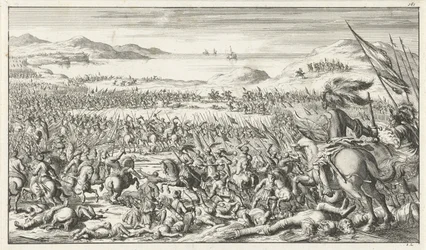 Die Schlacht von Ascalon am 12. August 1099