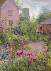 Kräutergarten am Mittag