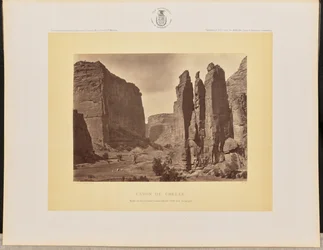 Cañon de Chelle. Die Wände des Grand Cañon sind etwa 1200 Fuß hoch