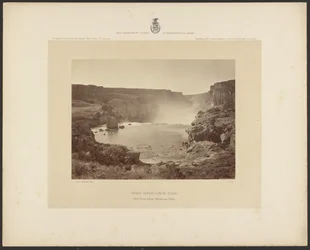 Snake River Canyon, Idaho, Blick von oberhalb der Shoshone Falls