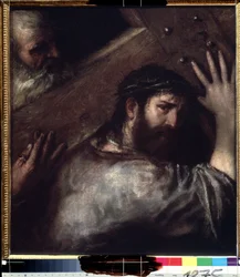 Christus trägt das Kreuz