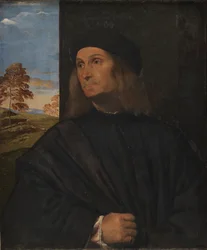 Porträt des venezianischen Malers Giovanni Bellini?