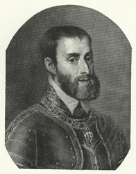 Karl V., Heiliger Römischer Kaiser (Gravur)