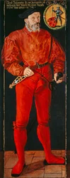 Porträt des Zürcher Fahnenträgers Jacob Schwytzer, 1564