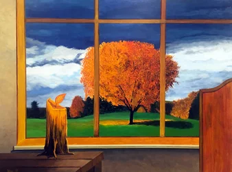 Herbstliche Ruhe am Fenster