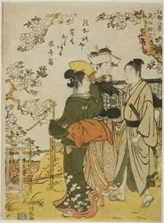 Asuka no Suika, aus der Serie "Acht Szenen von Edo (Koto hakkei)"