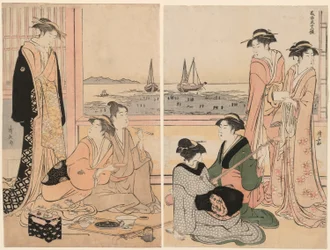 Der vierte Monat, aus der Serie "Zwölf Monate im Süden (Minami juni ko)"