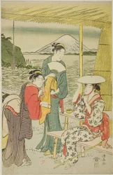 Besucher in Enoshima