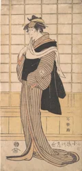 Osagawa Tsuneyo II als Friseurin O-Roku, 1794-95